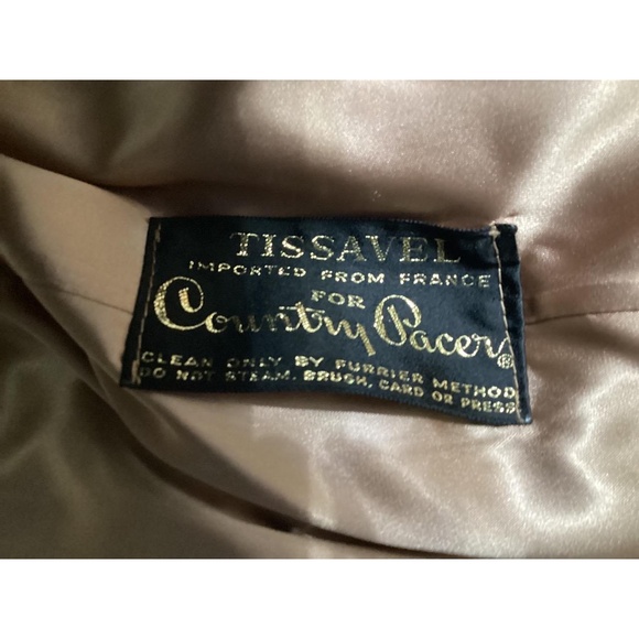 Vintage Tissavel France faux fur coat excellent condition very soft size 14 - Picture 16 of 16